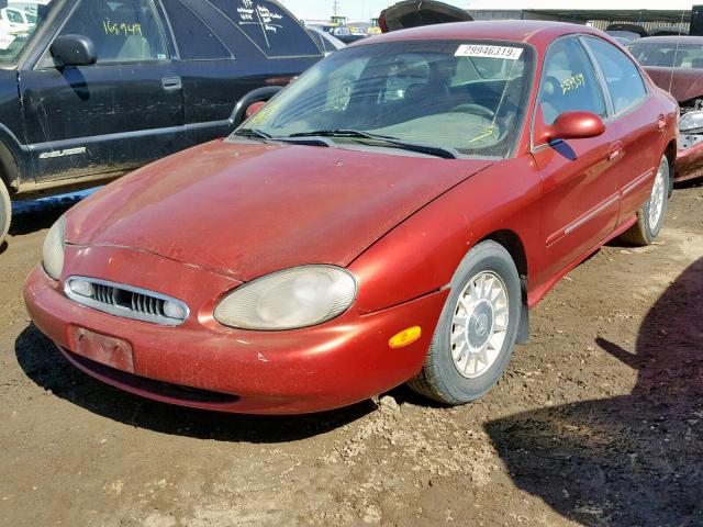 1MEFM53U4XA662984 - 1999 MERCURY SABLE LS RED photo 2