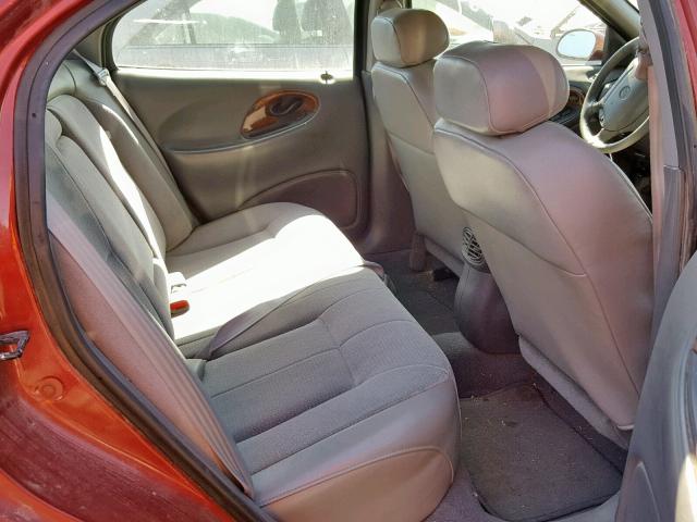 1MEFM53U4XA662984 - 1999 MERCURY SABLE LS RED photo 6