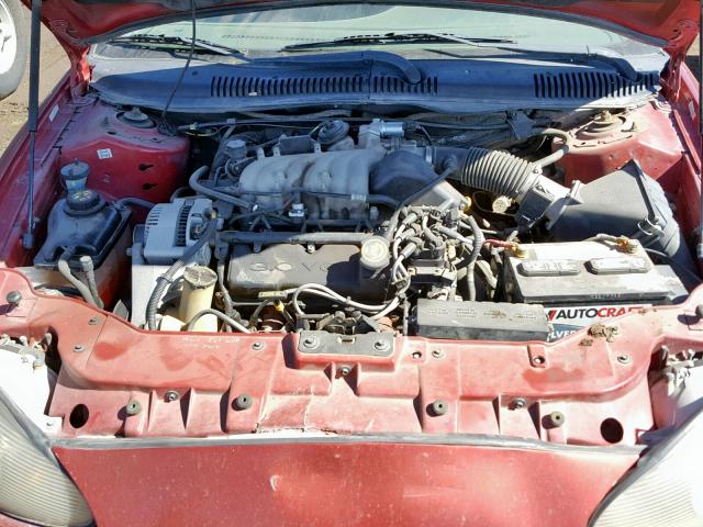 1MEFM53U4XA662984 - 1999 MERCURY SABLE LS RED photo 7