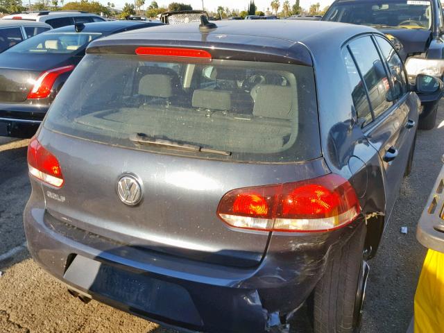 WVWDB7AJ7DW015903 - 2013 VOLKSWAGEN GOLF 蓝色 照片 4