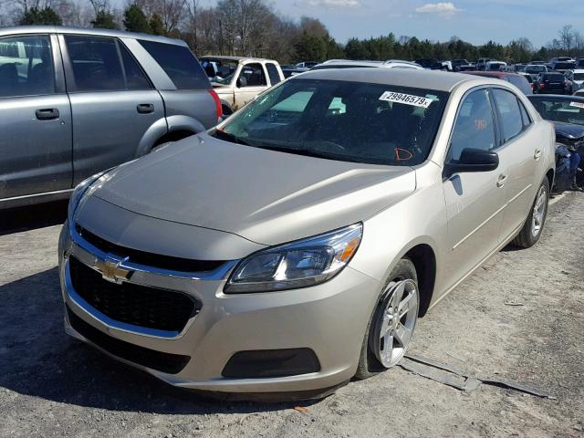 1G11B5SA5GF131121 - 2016 CHEVROLET MALIBU LIM 棕色 照片 2