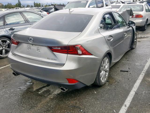 JTHBF1D26F5063252 - 2015 LEXUS IS 250 TAN photo 4