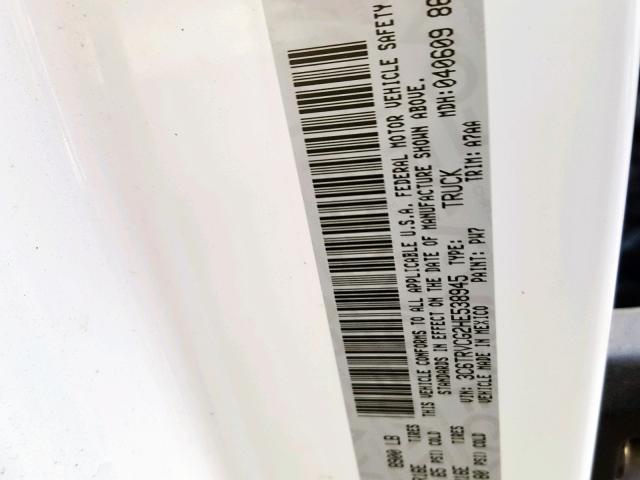 3C6TRVCG2HE538945 - 2017 RAM PROMASTER 白色 照片 10