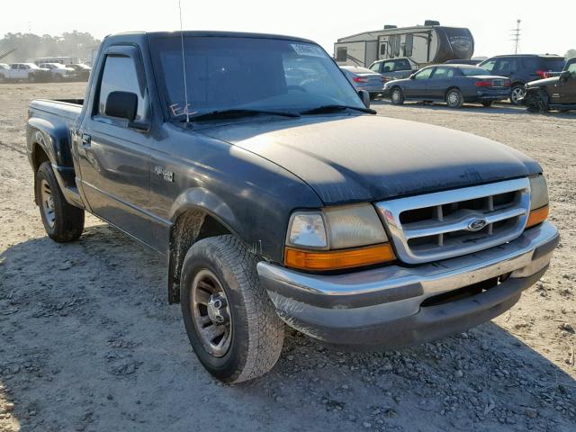 1FTYR10C5WPA30913 - 1998 FORD RANGER BLACK photo 1