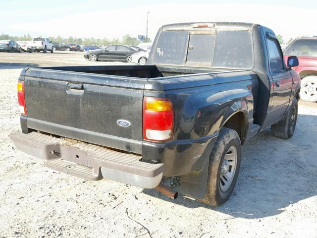 1FTYR10C5WPA30913 - 1998 FORD RANGER BLACK photo 4