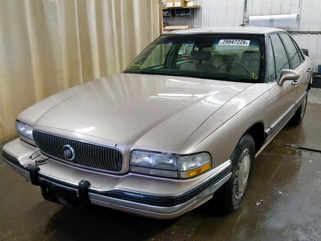 1G4HR52L9SH525345 - 1995 BUICK LESABRE LI TAN photo 2