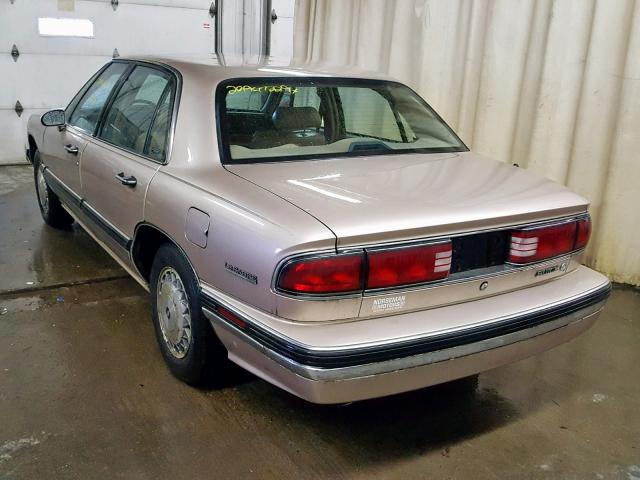 1G4HR52L9SH525345 - 1995 BUICK LESABRE LI TAN photo 3