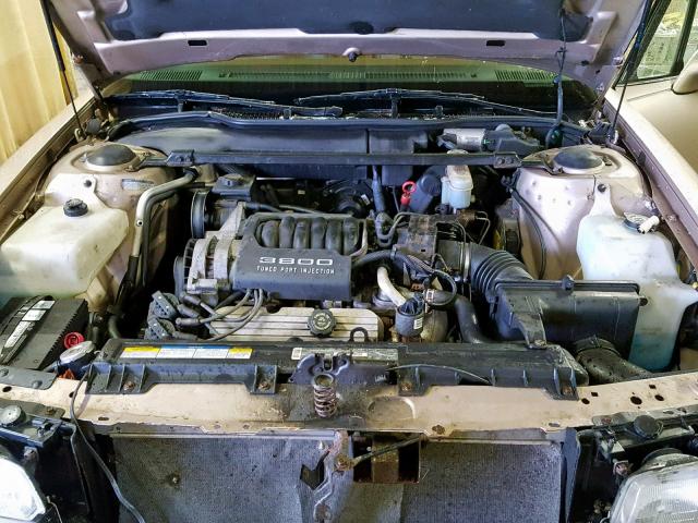 1G4HR52L9SH525345 - 1995 BUICK LESABRE LI TAN photo 7