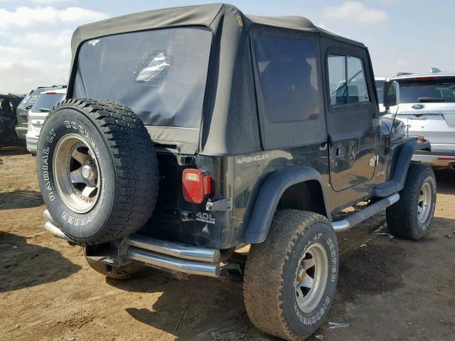 2J4FY29S3NJ548227 - 1992 JEEP WRANGLER / BLACK photo 4