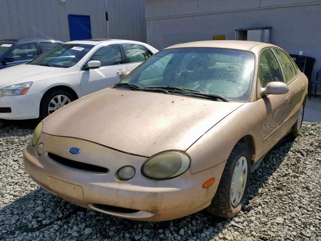 1FALP52U1TA240930 - 1996 FORD TAURUS GL TAN photo 2