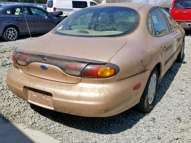 1FALP52U1TA240930 - 1996 FORD TAURUS GL TAN photo 4