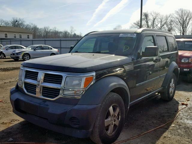 1D8GU28K27W601228 - 2007 DODGE NITRO SXT BLACK photo 2