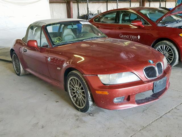WBACN53431LL48043 - 2001 BMW Z3 3.0 MAROON photo 1