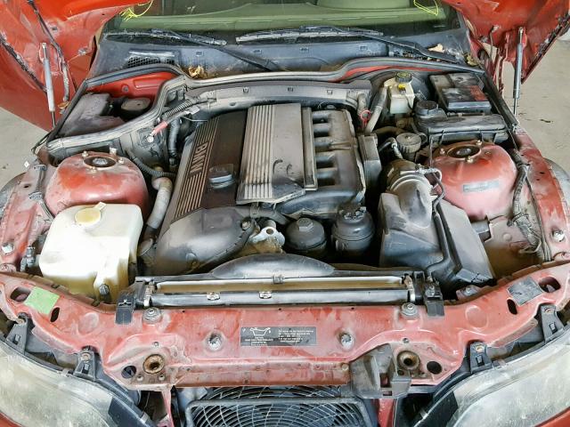 WBACN53431LL48043 - 2001 BMW Z3 3.0 MAROON photo 7