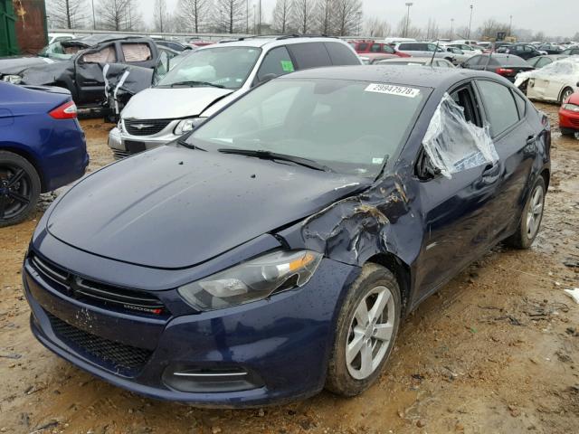 1C3CDFBA9GD605104 - 2016 DODGE DART SXT BLUE photo 9