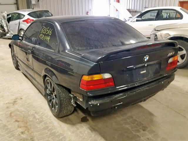 WBSBG9334WEY79473 - 1998 BMW M3 BLACK photo 3