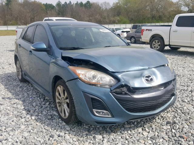 JM1BL1H54A1238807 - 2010 MAZDA 3 S GRAY photo 1