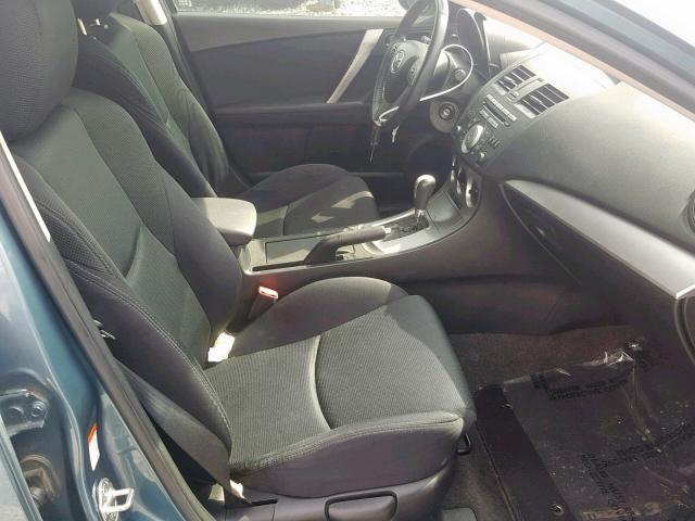 JM1BL1H54A1238807 - 2010 MAZDA 3 S GRAY photo 5