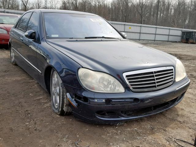 WDBNG84J33A329744 - 2003 MERCEDES-BENZ S 500 4MAT BLUE photo 1