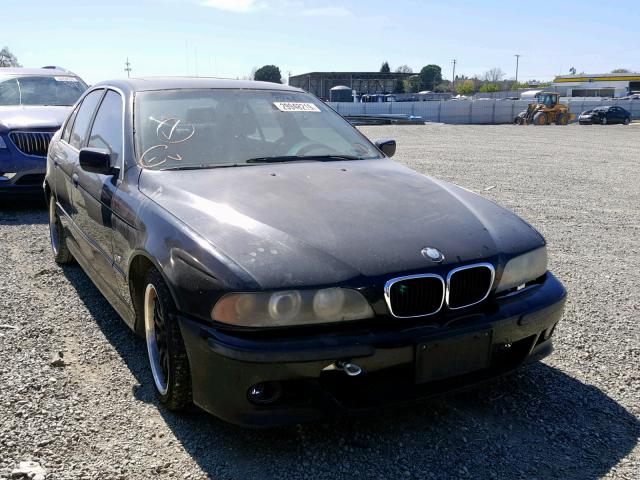 WBADT43422GY40562 - 2002 BMW 525 I AUTO BLACK photo 1
