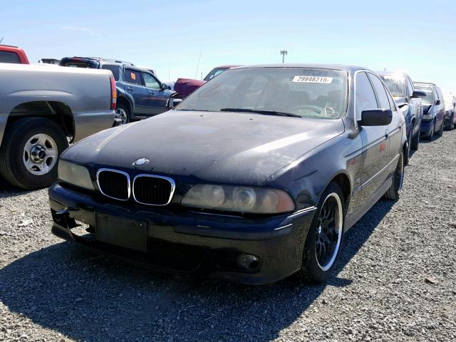 WBADT43422GY40562 - 2002 BMW 525 I AUTO BLACK photo 2