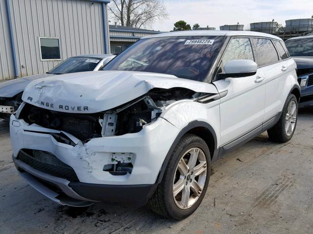 SALVP2BG9DH768096 - 2013 LAND ROVER RANGE ROVE WHITE photo 2