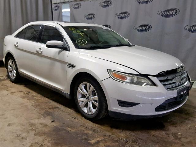 1FAHP2EW9AG133667 - 2010 FORD TAURUS SEL WHITE photo 1