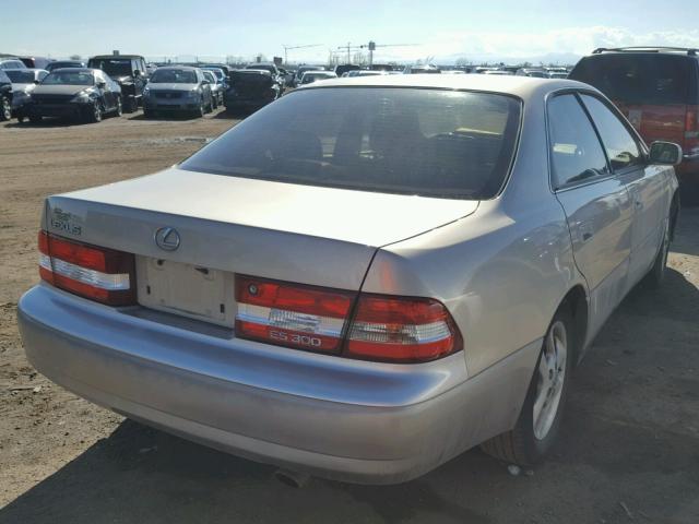 JT8BF28G810312863 - 2001 LEXUS ES 300 GOLD photo 4