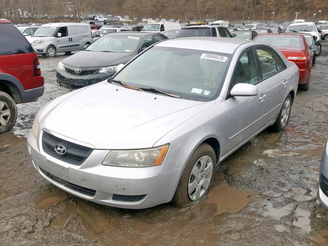 KMHET46C16A145410 - 2006 HYUNDAI SONATA GL SILVER photo 2