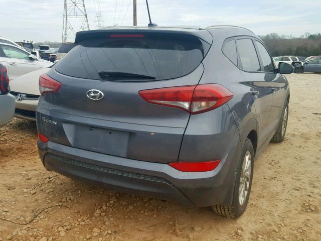 KM8J33A42GU211035 - 2016 HYUNDAI TUCSON LIM GRAY photo 4