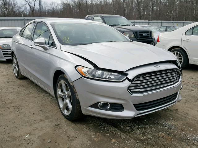 3FA6P0HD6GR399722 - 2016 FORD FUSION SE SILVER photo 1