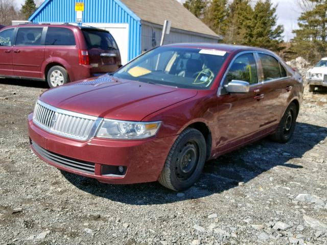 3LNHM26106R607622 - 2006 LINCOLN ZEPHYR BURGUNDY photo 2