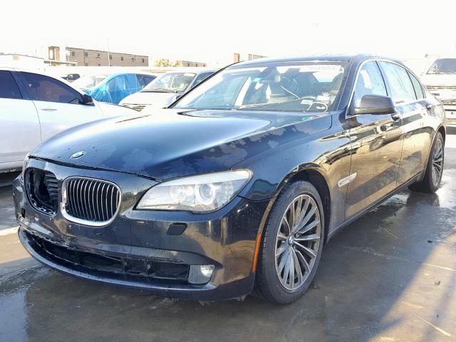 WBAKB4C58CC575500 - 2012 BMW 740 LI BLACK photo 2