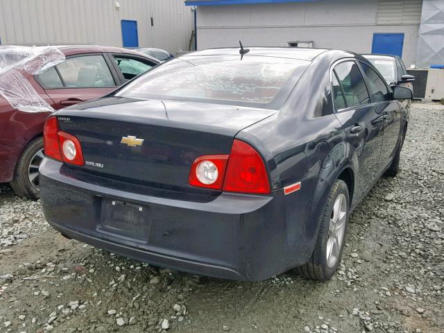 1G1ZB5E13BF281218 - 2011 CHEVROLET MALIBU LS შავი ფოტო 4