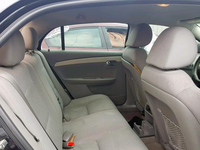 1G1ZB5E13BF281218 - 2011 CHEVROLET MALIBU LS შავი ფოტო 6