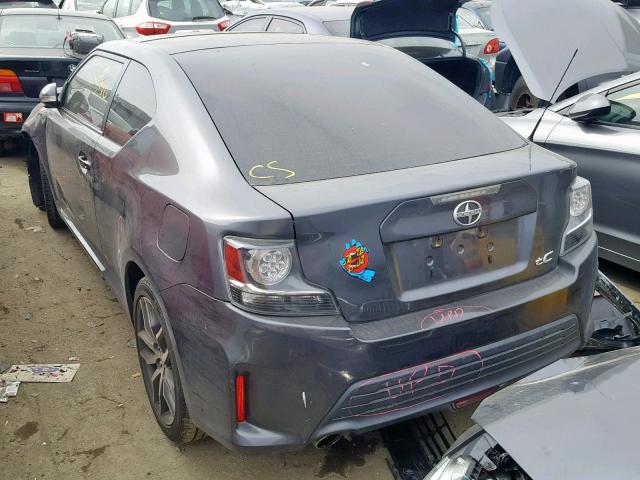 JTKJF5C7XE3078132 - 2014 TOYOTA SCION TC CHARCOAL photo 3