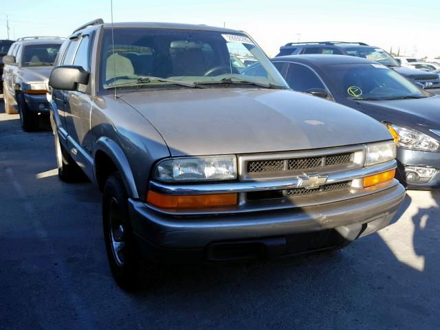 1GNCS13W62K143126 - 2002 CHEVROLET BLAZER BLACK photo 1