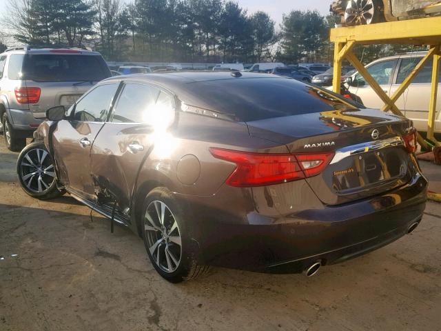 1N4AA6AP6GC440481 - 2016 NISSAN MAXIMA 3.5 GRAY photo 3