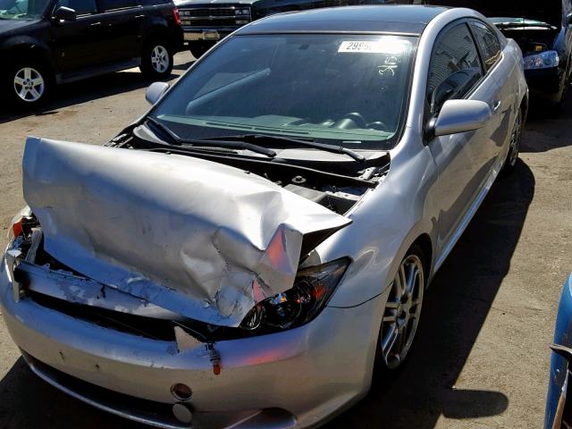 JTKDE177770191477 - 2007 TOYOTA SCION TC ვერცხლისფერი ფოტო 2