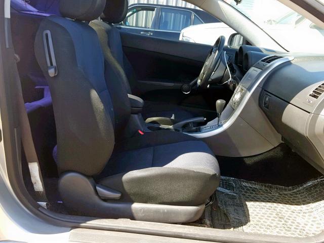 JTKDE177770191477 - 2007 TOYOTA SCION TC ვერცხლისფერი ფოტო 5