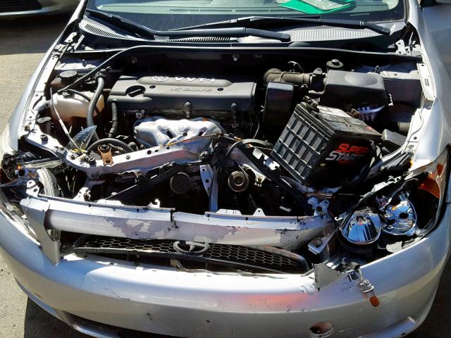 JTKDE177770191477 - 2007 TOYOTA SCION TC ვერცხლისფერი ფოტო 7