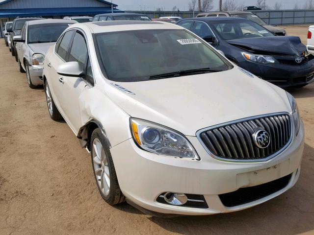 1G4PT5SVXE4179655 - 2014 BUICK VERANO PRE WHITE photo 1