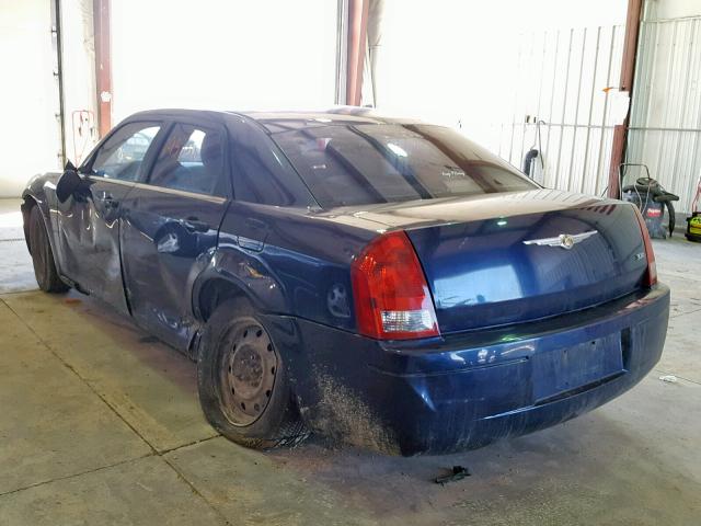 2C3LA43R46H463005 - 2006 CHRYSLER 300 BLUE photo 3