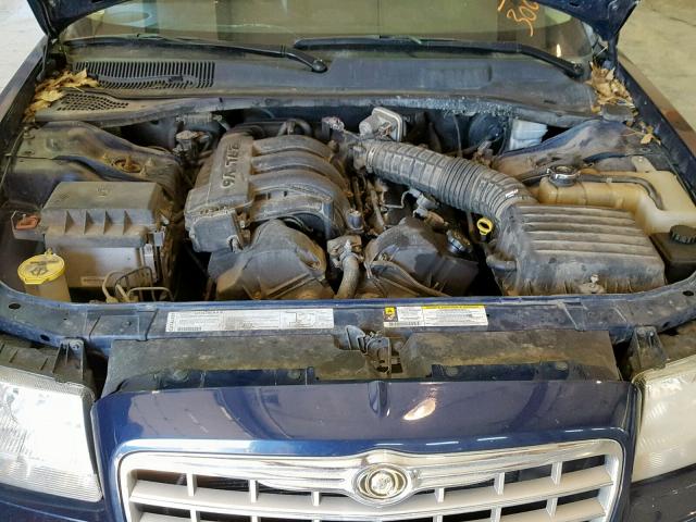 2C3LA43R46H463005 - 2006 CHRYSLER 300 BLUE photo 7