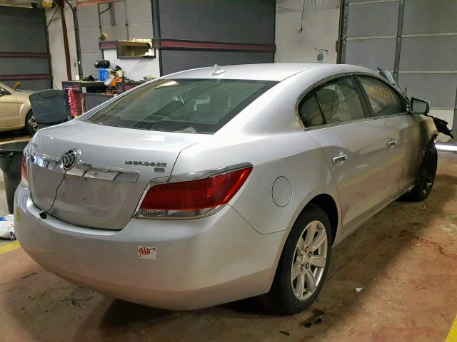 1G4GC5ED7BF121795 - 2011 BUICK LACROSSE C SILVER photo 4