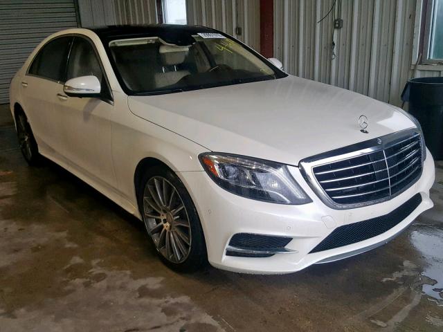 WDDUG8CB4GA216033 - 2016 MERCEDES-BENZ S 550 WHITE photo 1