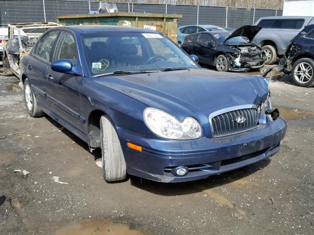 KMHWF25S45A155372 - 2005 HYUNDAI SONATA GL BLUE photo 1