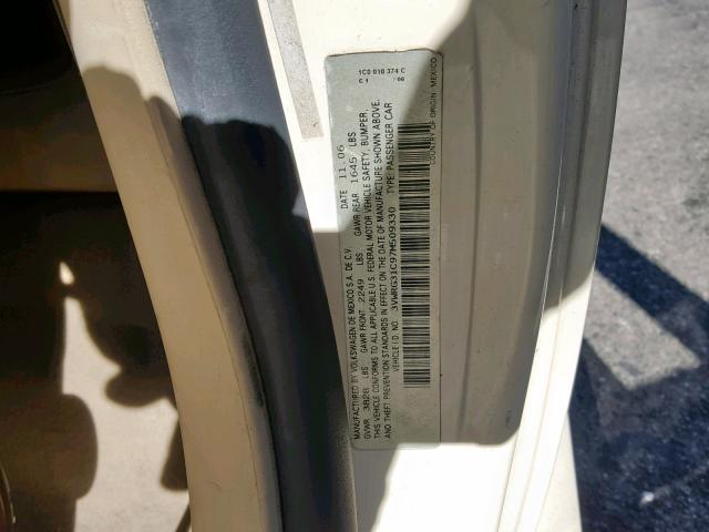 3VWRG31C97M509330 - 2007 VOLKSWAGEN NEW BEETLE კრემისფერი ფოტო 10