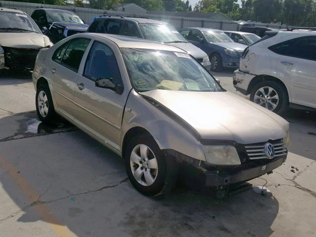 3VWSK69M34M112500 - 2004 VOLKSWAGEN JETTA GLS GOLD photo 1