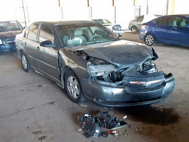 1G1ZT52854F227209 - 2004 CHEVROLET MALIBU LS GRAY photo 1